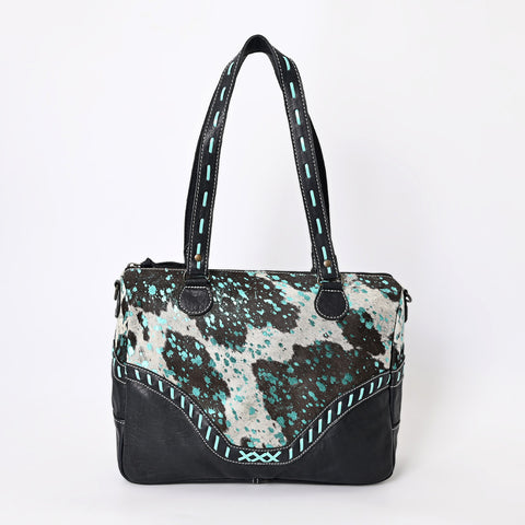 Turquoise Sprinkle Messenger Bag