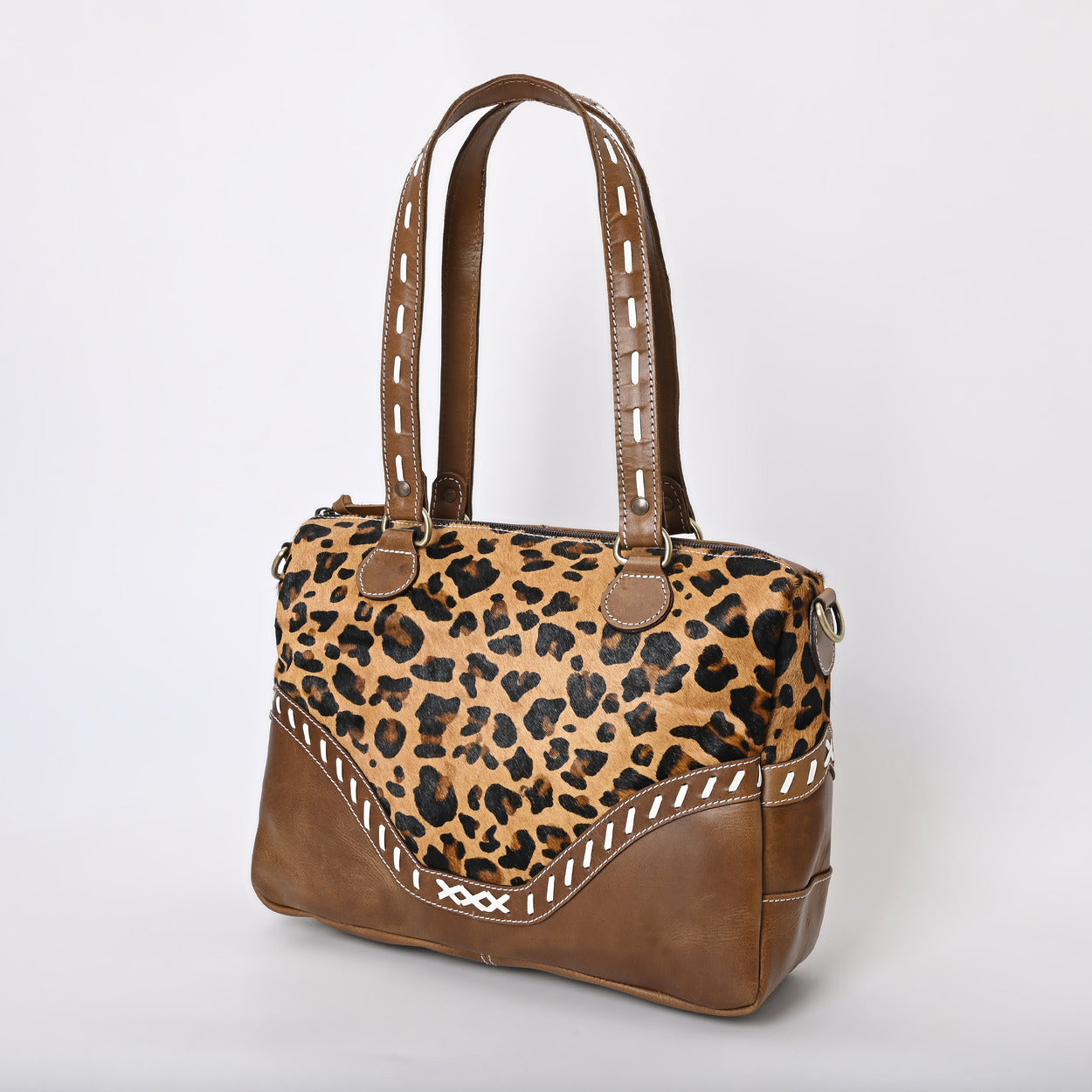 Yellow Jaguar Messenger Bag