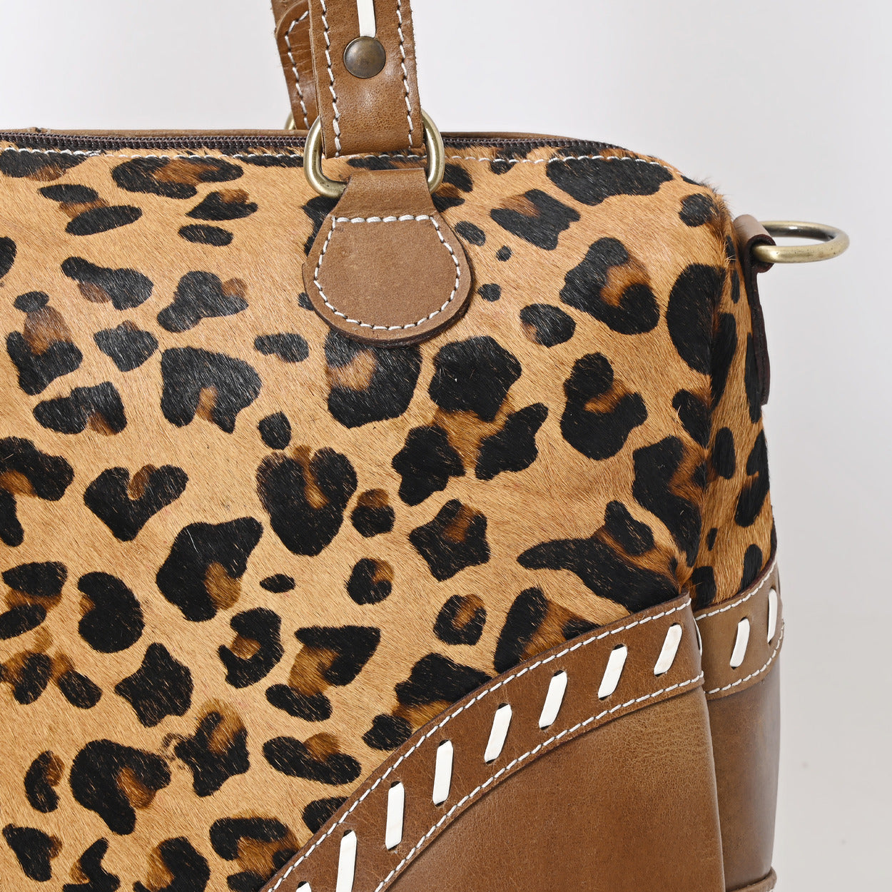 Yellow Jaguar Messenger Bag