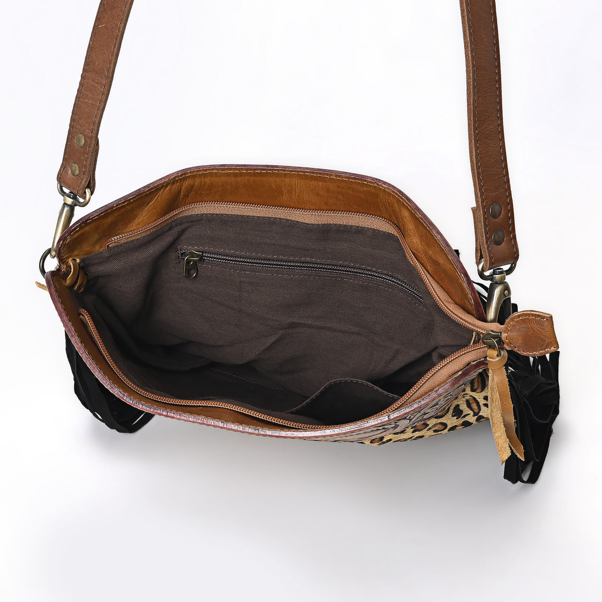 Faling Sunflower Hand Tooled