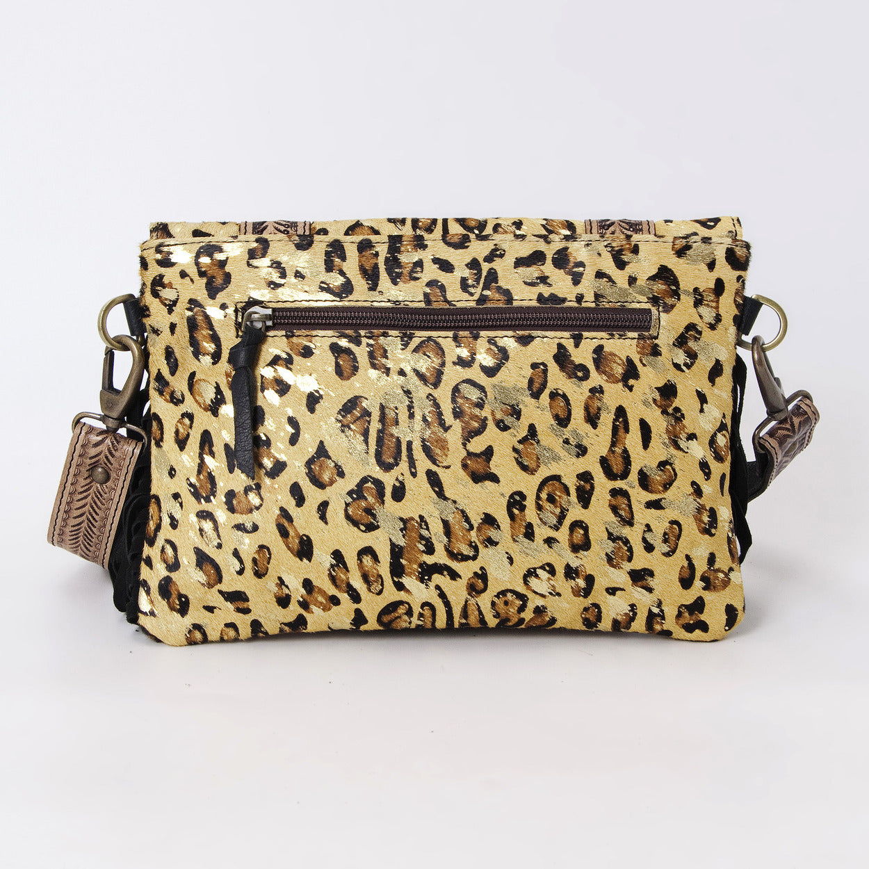 Flying Eagle Safari Hand Tooled Bag