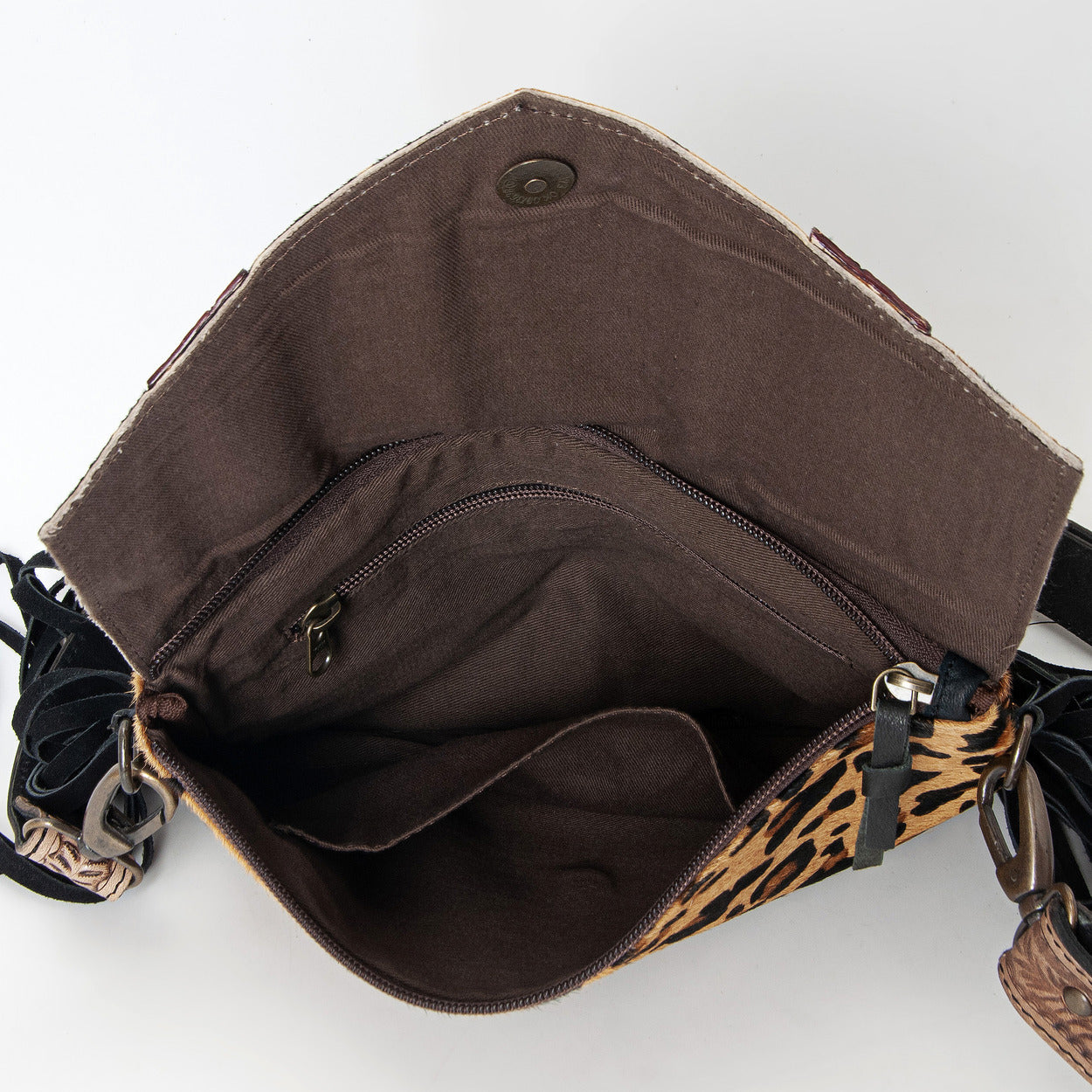 Flying Eagle Jaguar Hand Tooled Bag