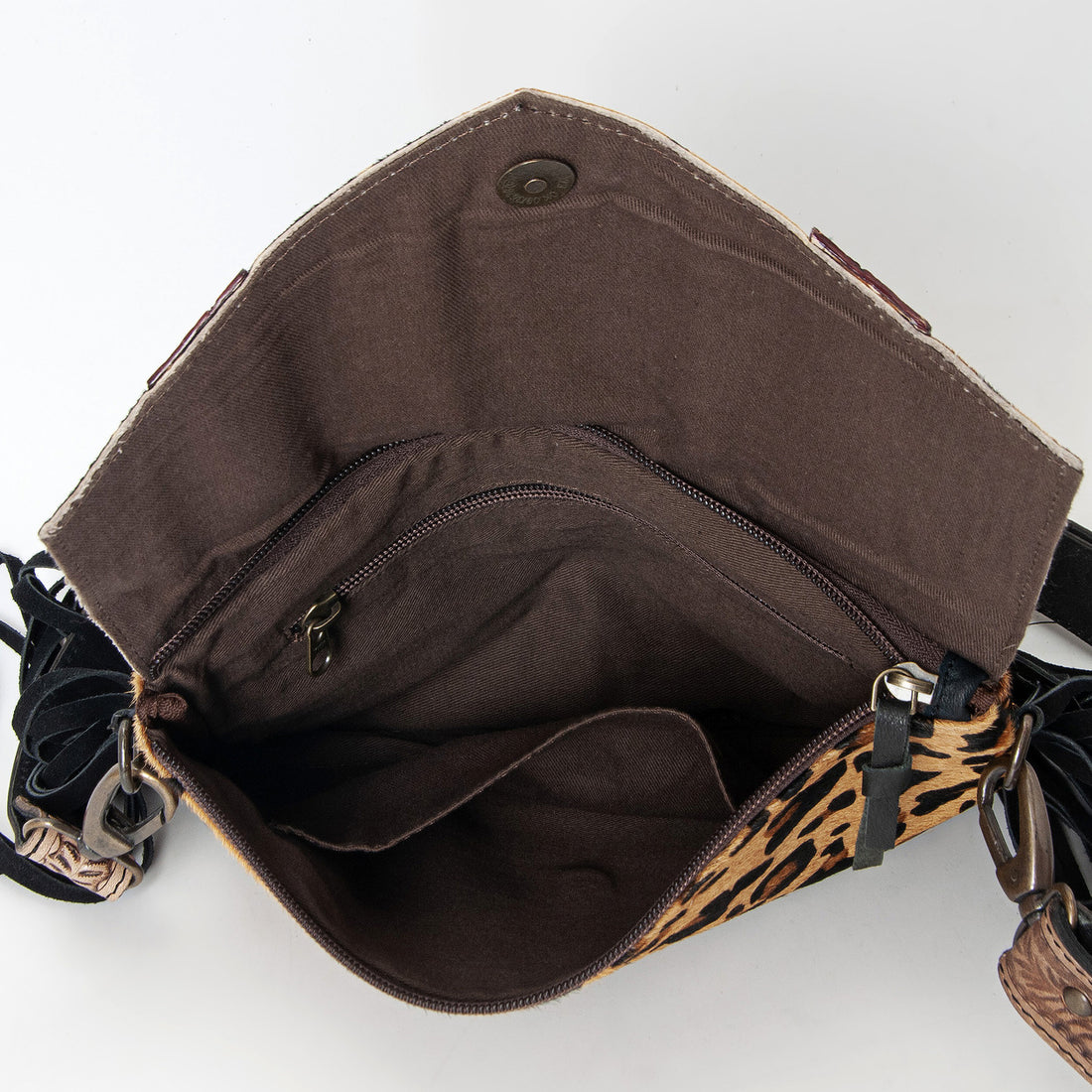 Flying Eagle Jaguar Hand Tooled Bag