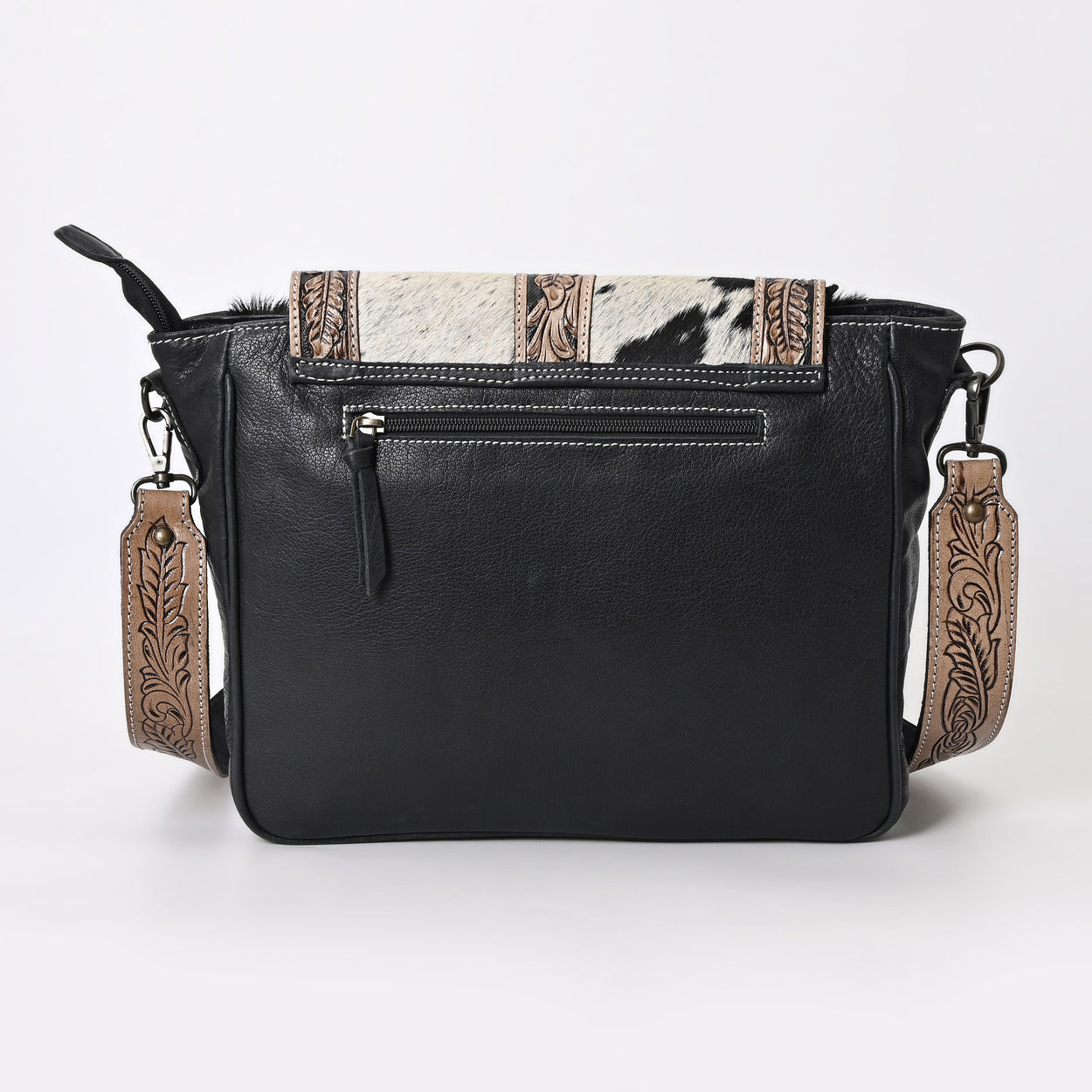 Accent Waves Hand Tooled Bag