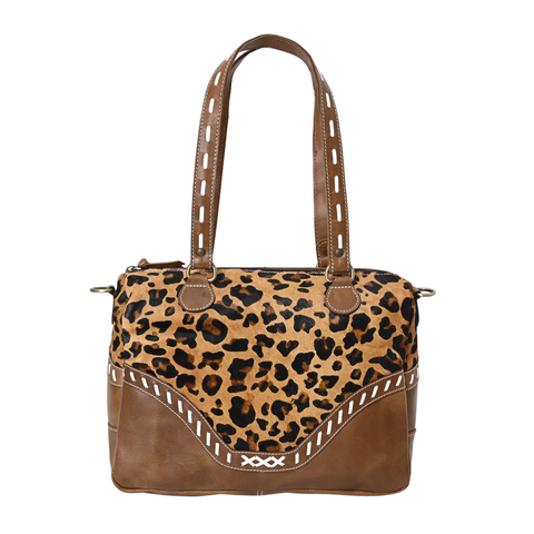 Yellow Jaguar Messenger Bag