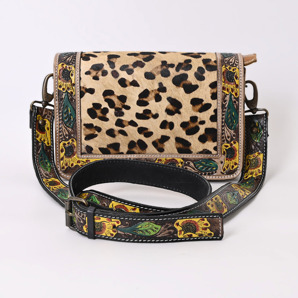 Sacred Sunflower Shoulder Bag