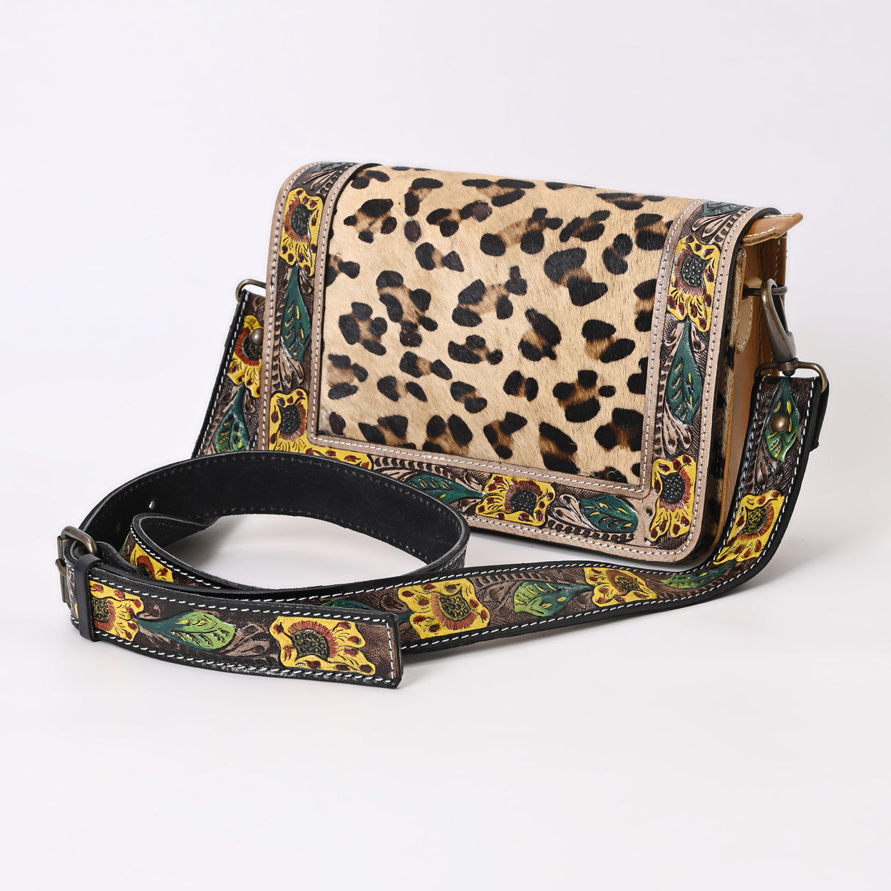 Sacred Sunflower Shoulder Bag