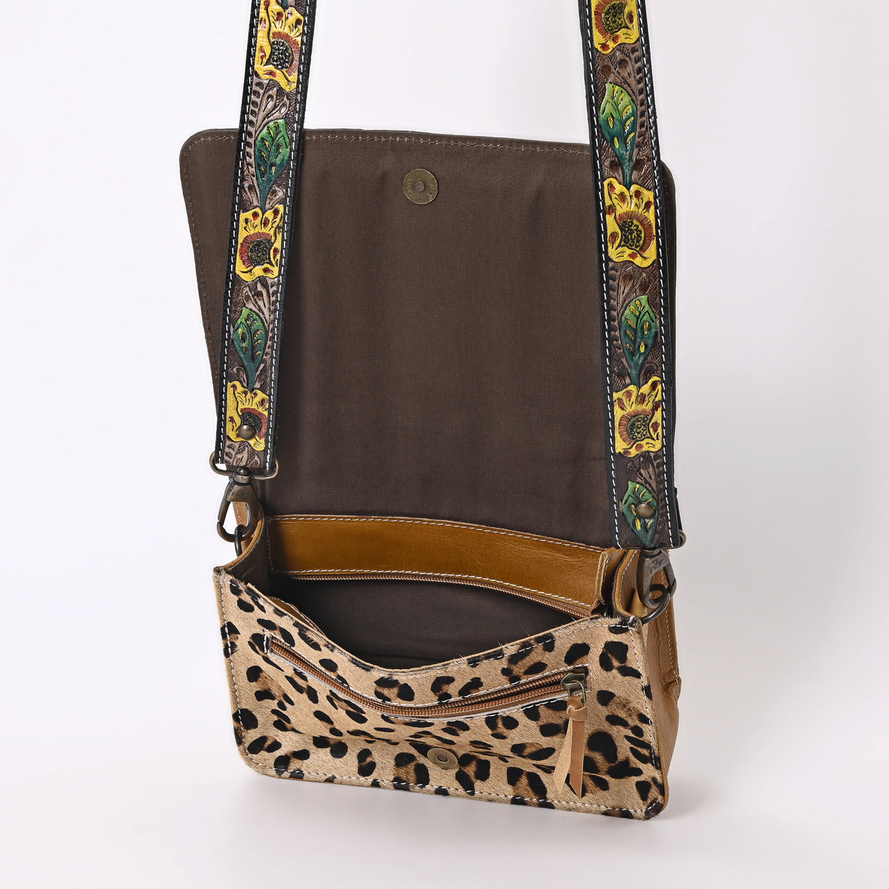 Sacred Sunflower Shoulder Bag