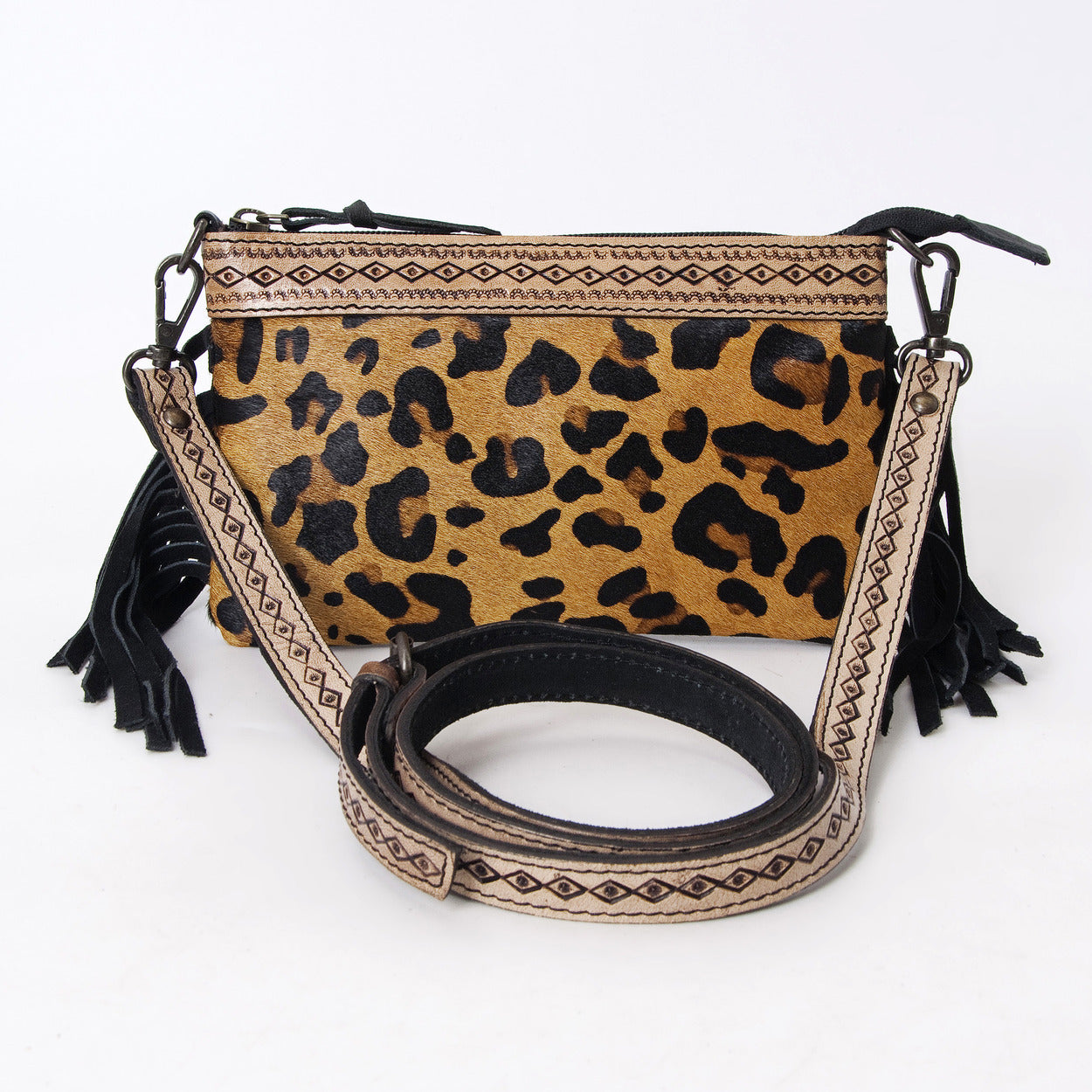 Jazzy Jaguar Pouch Bag