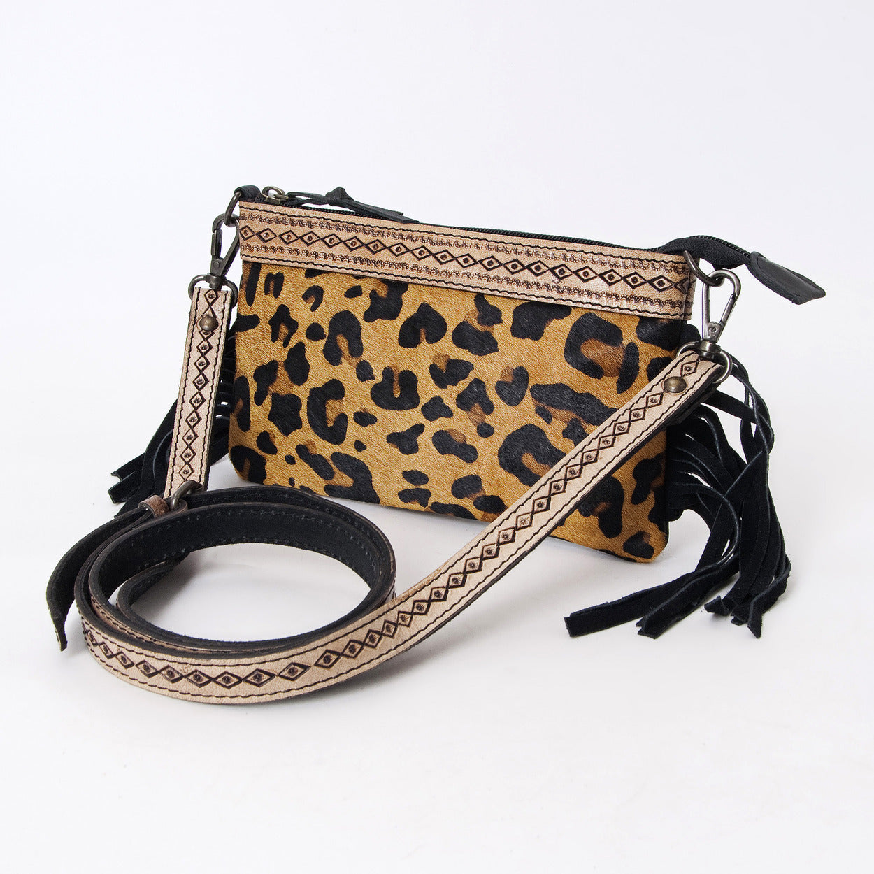 Jazzy Jaguar Pouch Bag
