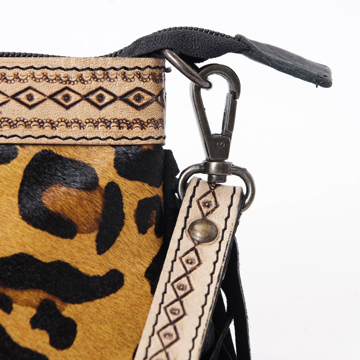 Jazzy Jaguar Pouch Bag