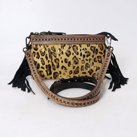 Shiny Jaguar Pouch Bag