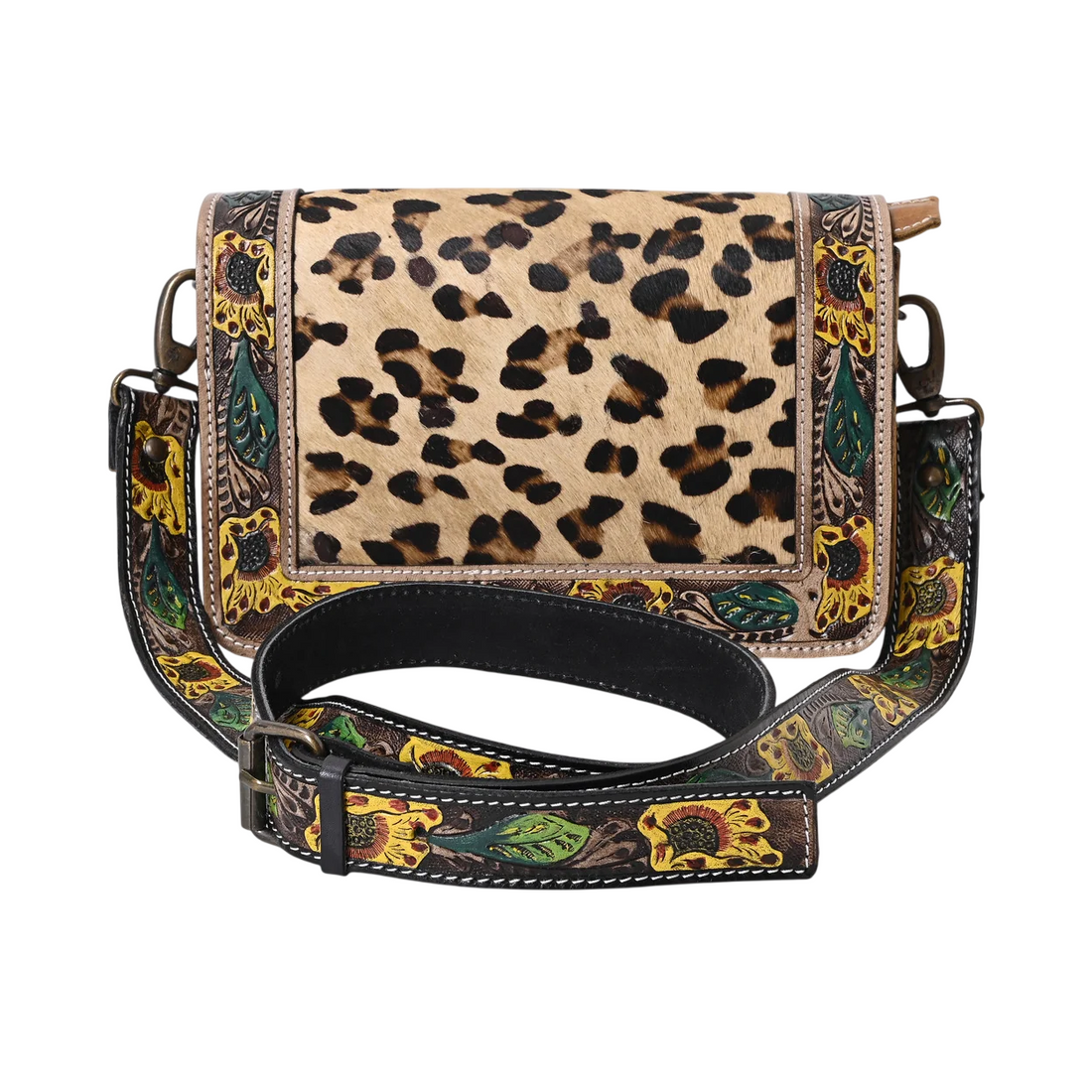 Sacred Sunflower Shoulder Bag