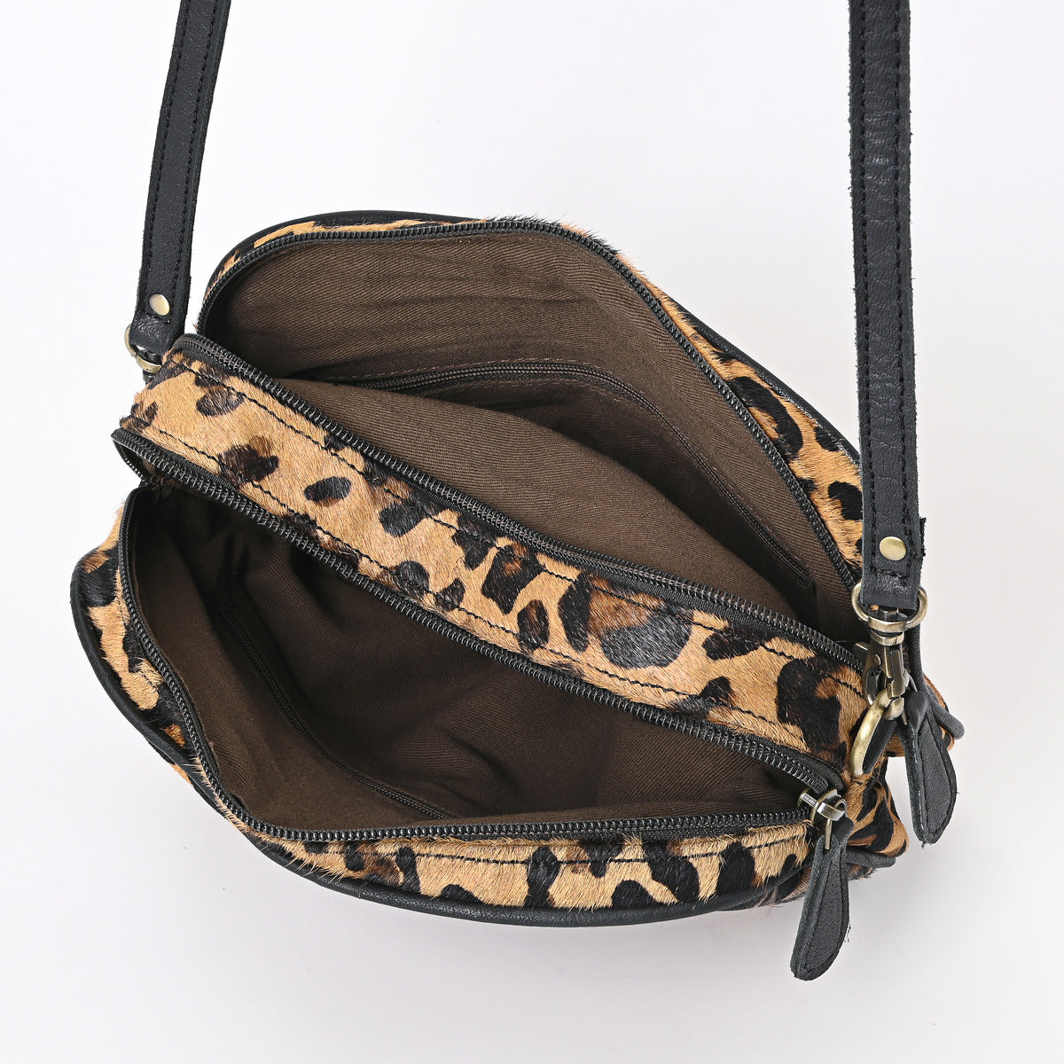 Bravy Brown Pouch Bag