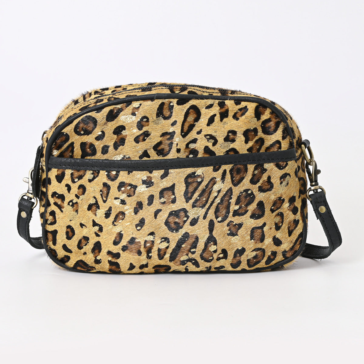 Brown Panther Pouch Bag