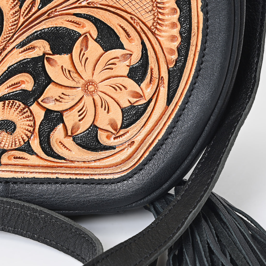 Art Decor Round Bag