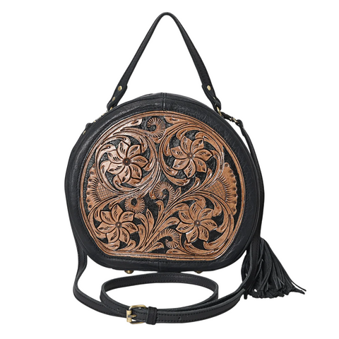 Vintage Decor Round Bag