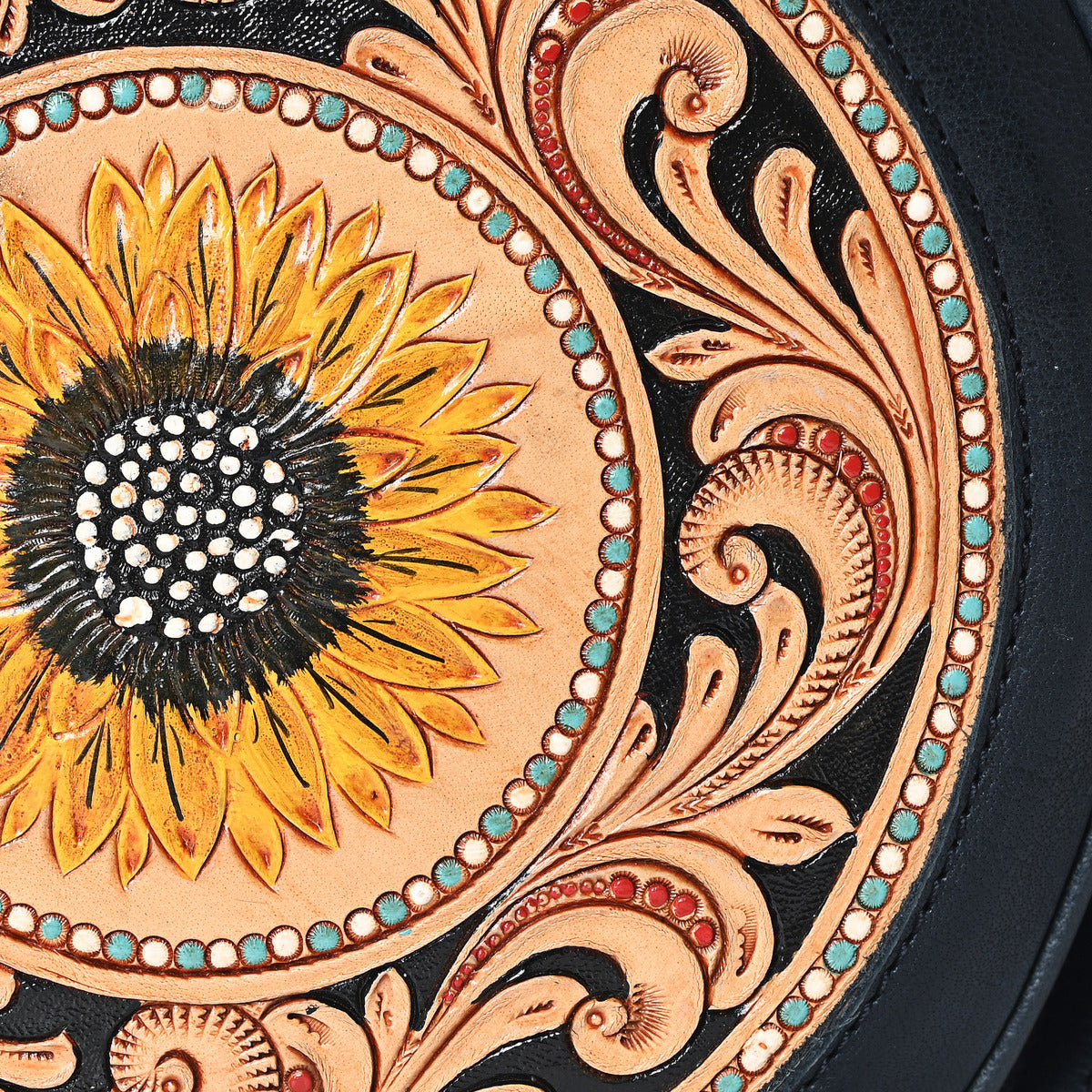 Castle Décor Round Bag