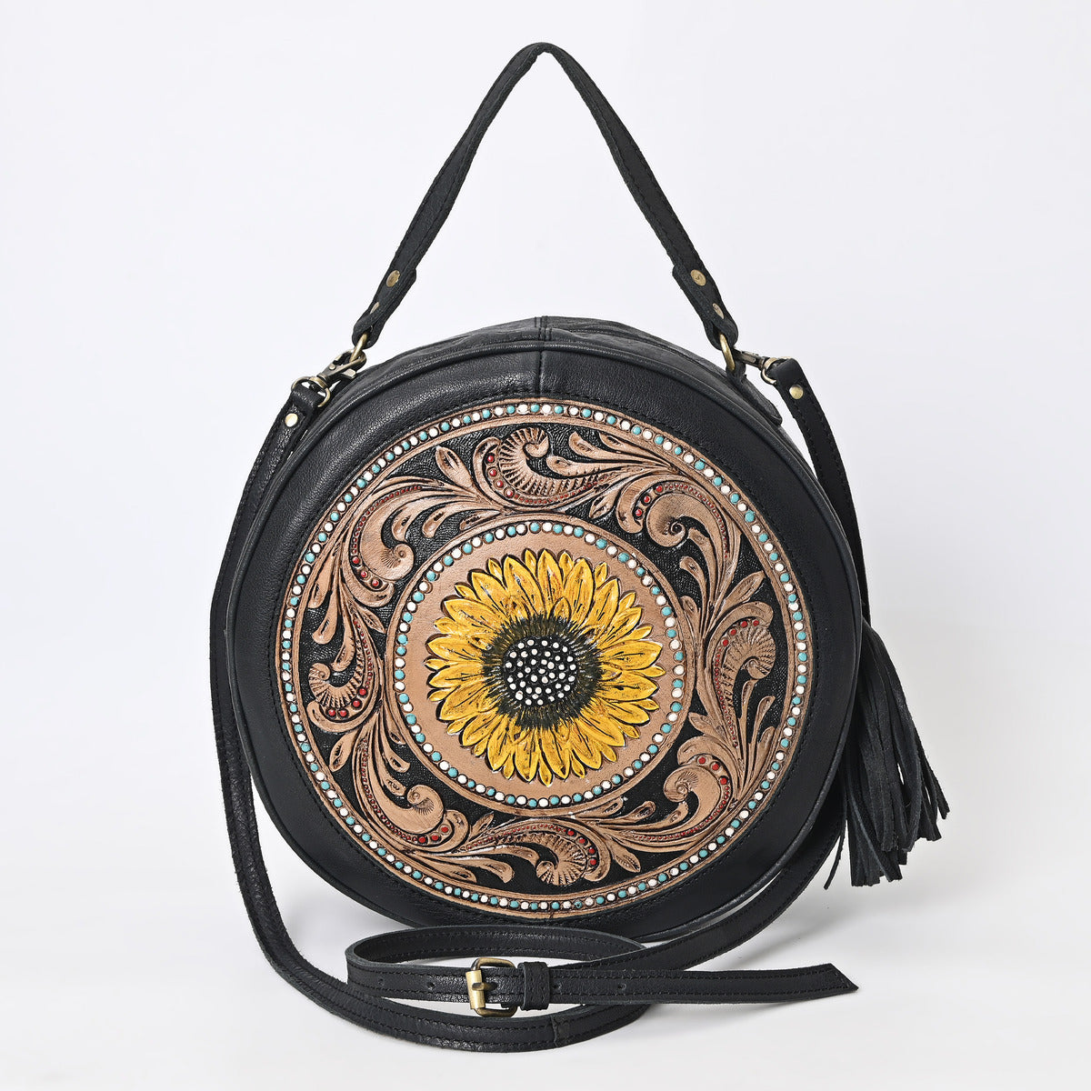 Exotic Décor Round Bag