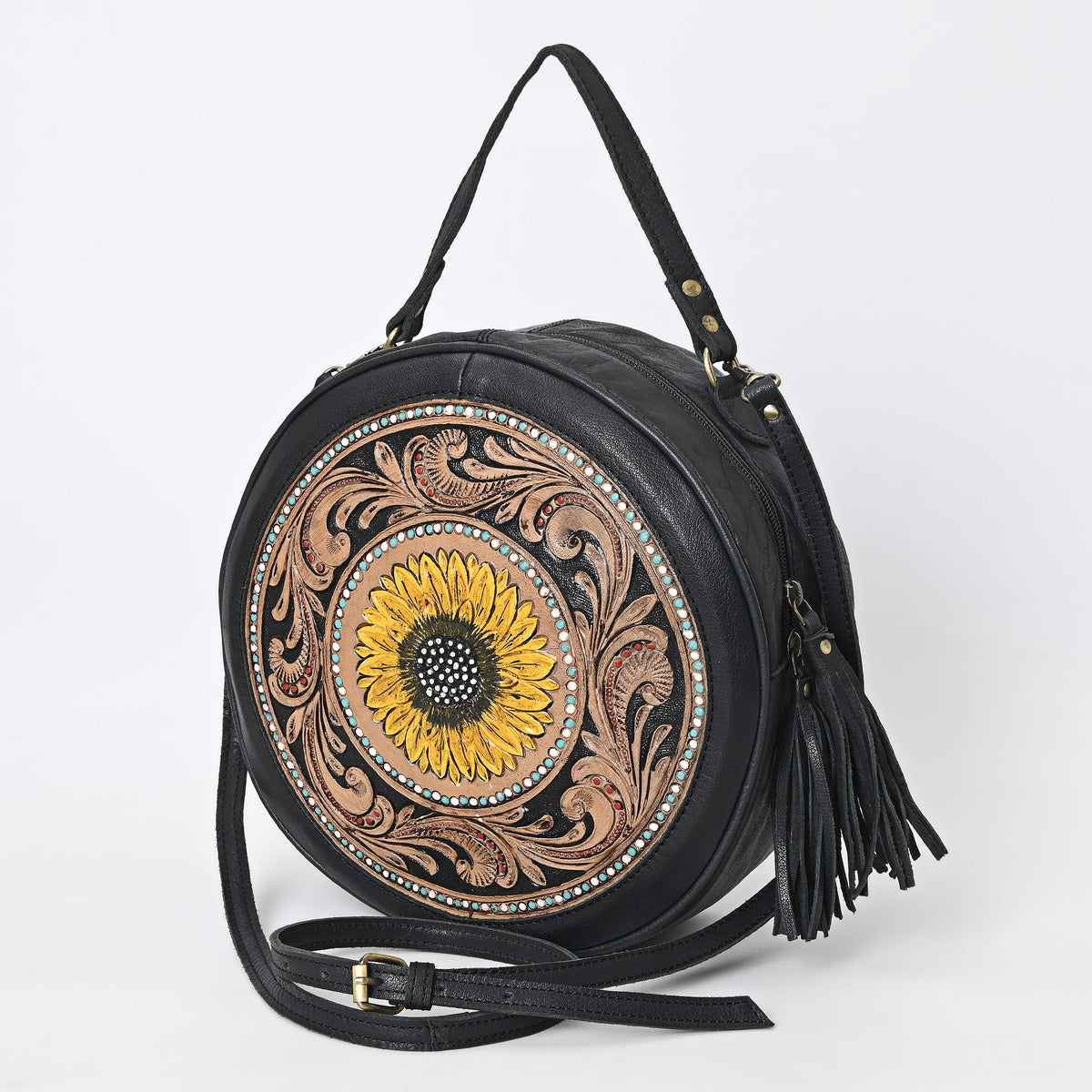 Exotic Décor Round Bag