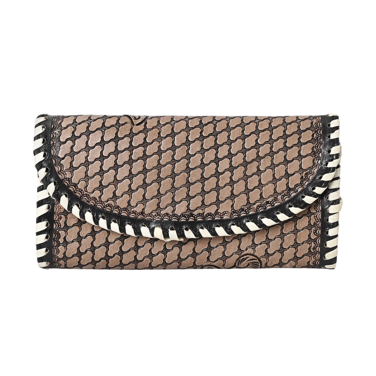 Carmen Knitted Tooled Wallet