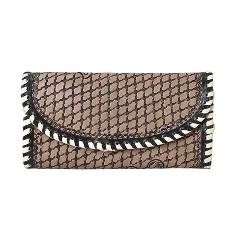 Carmen Knitted Tooled Wallet