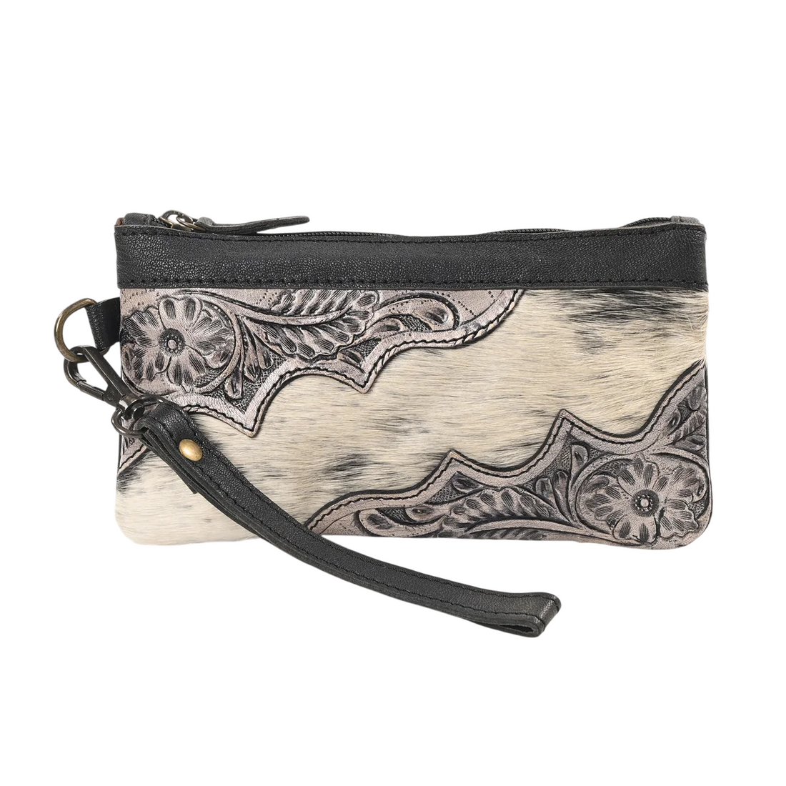 Linda Carved Clutch