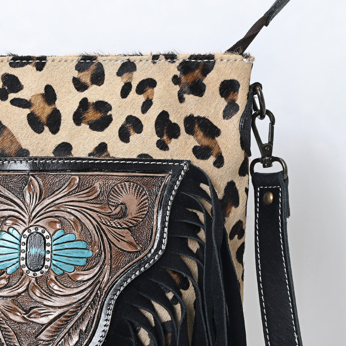 Musty Blue Crossbody Bag