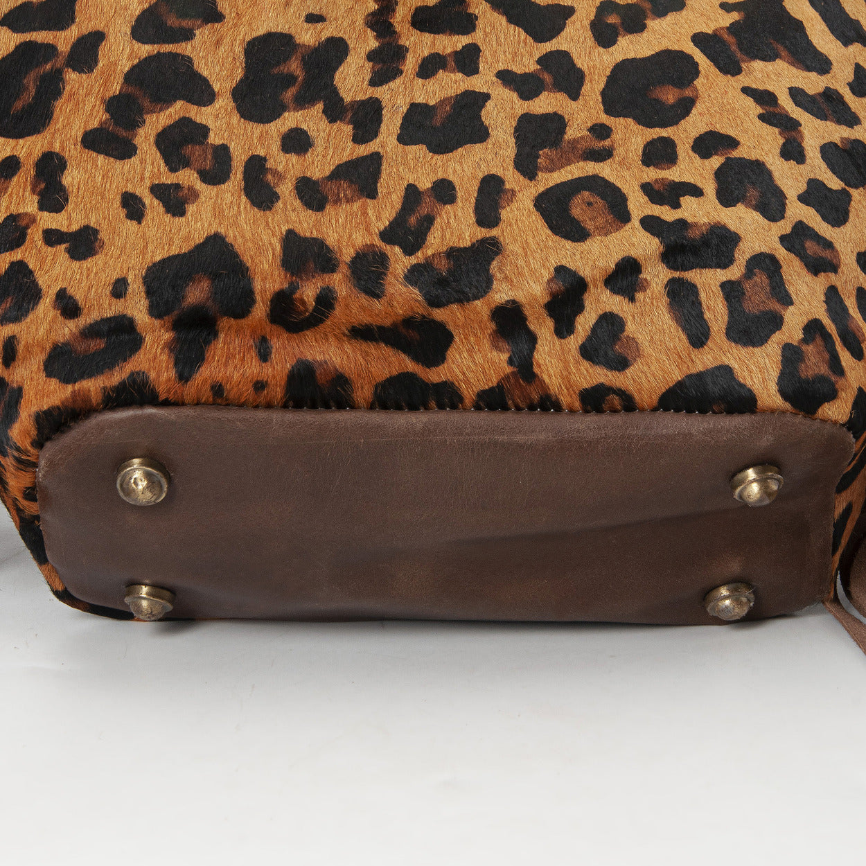 Hazel Jaguar Crossbody Fringe Bag