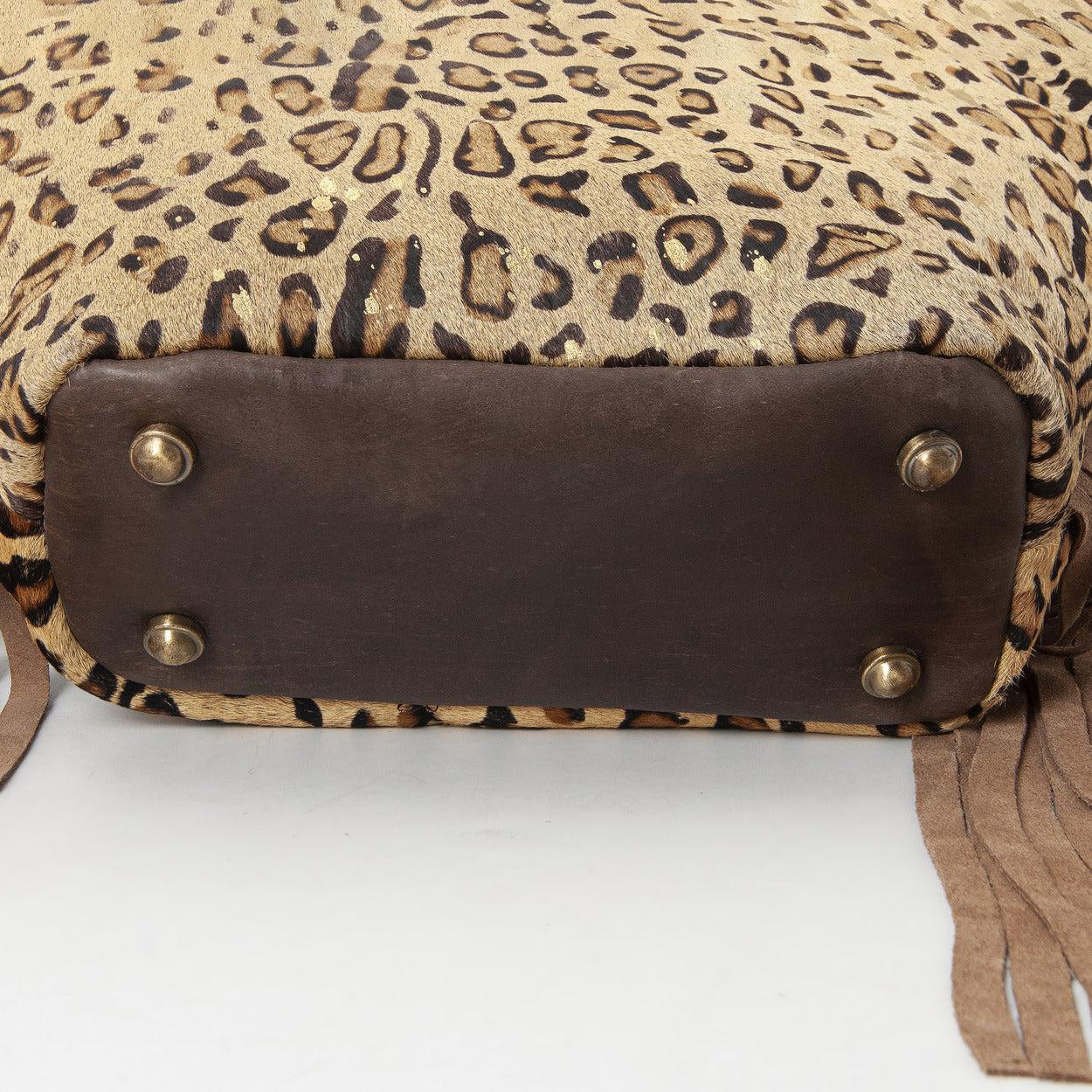 Hazel Safari Crossbody Fringe Bag