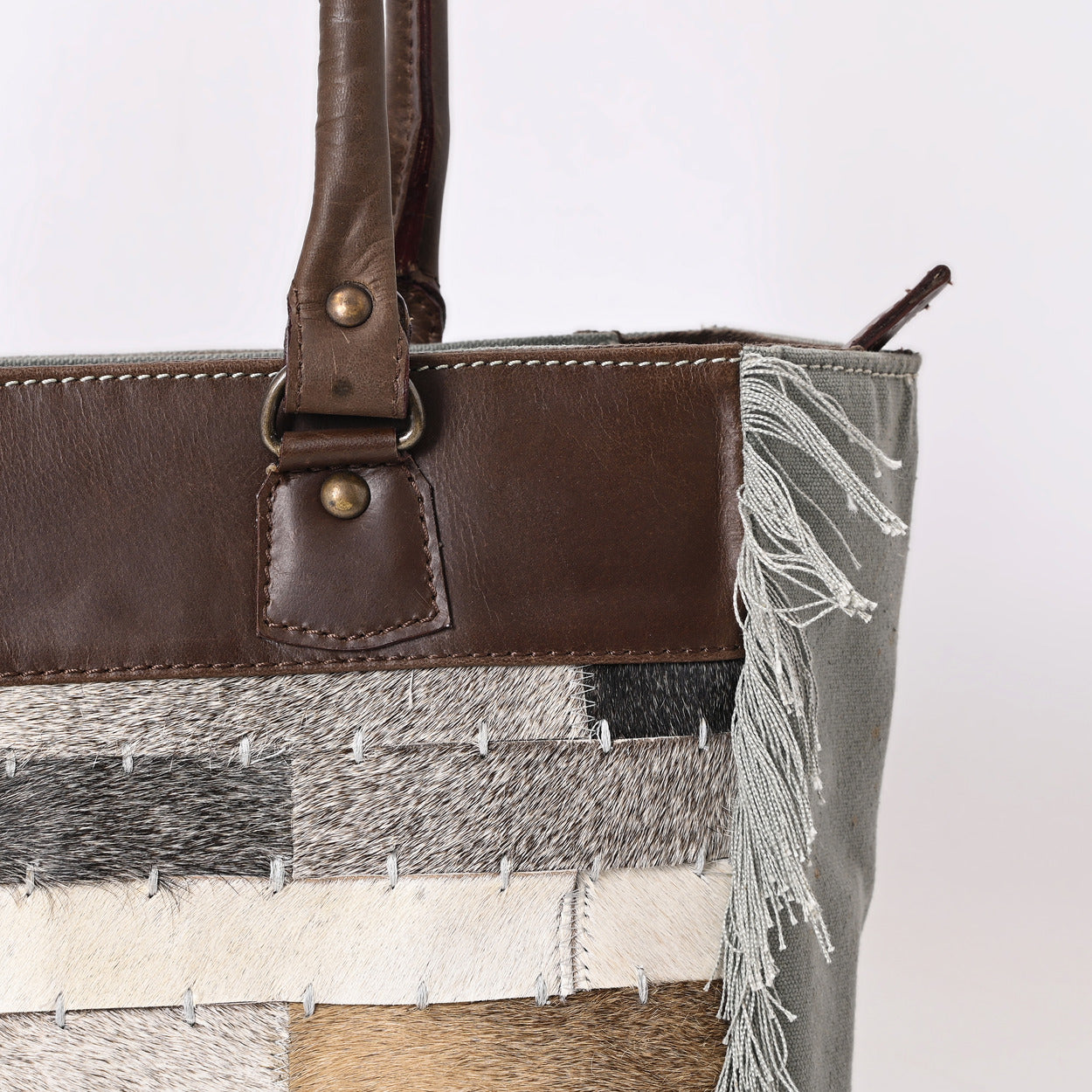 Grey Wall Small Weekender Bag