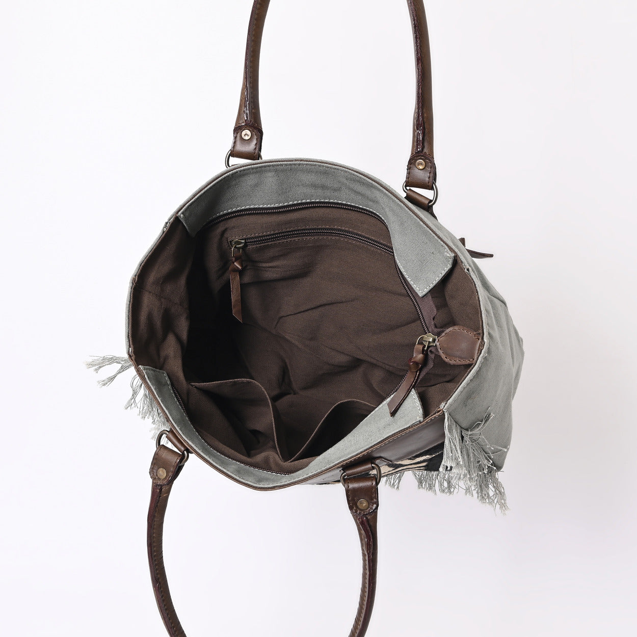 Prism Zebra Canvas Bag