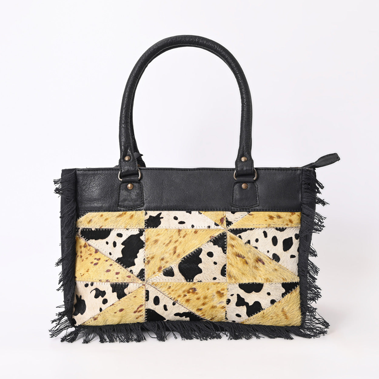 Yellow Palm Small Weekender