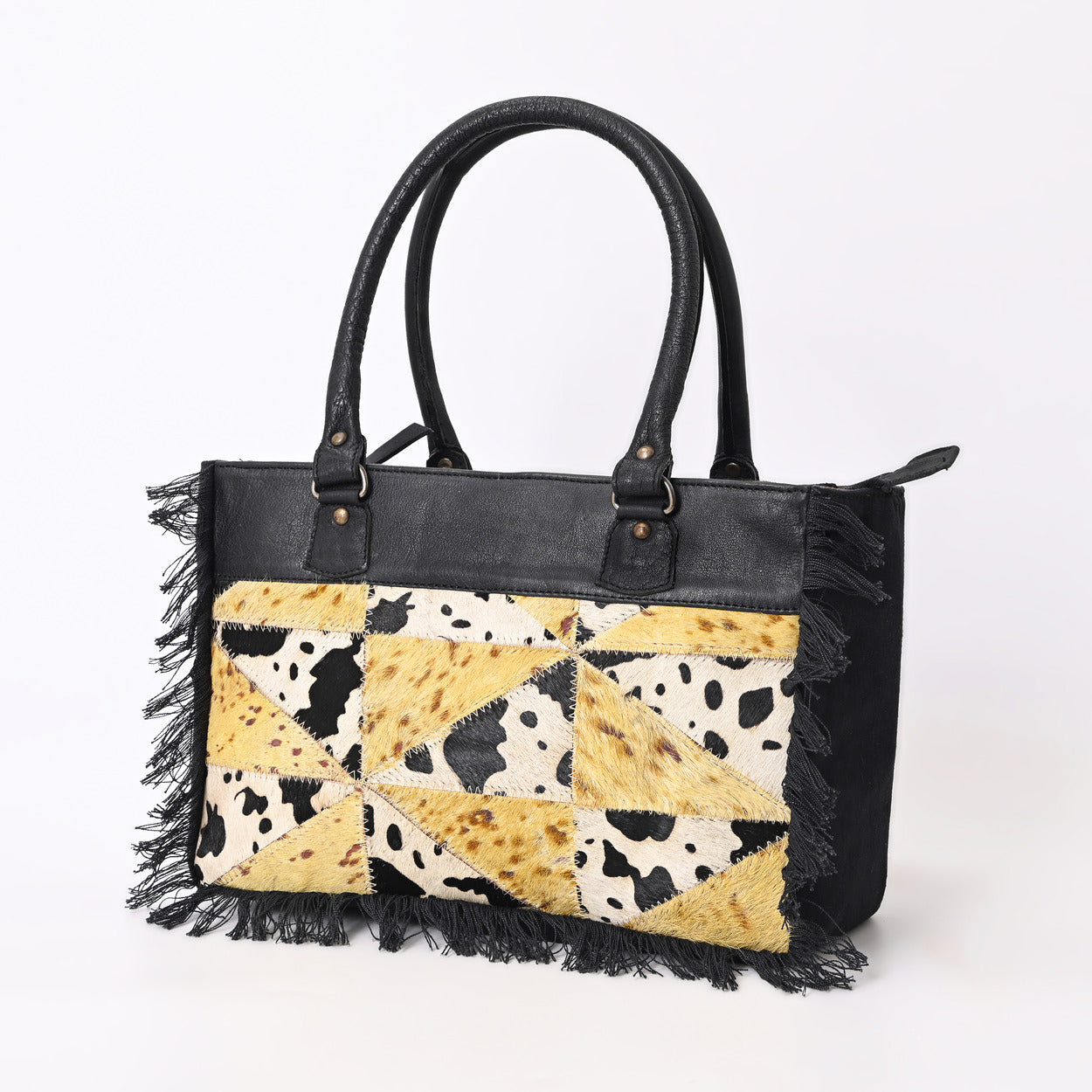 Yellow Palm Small Weekender