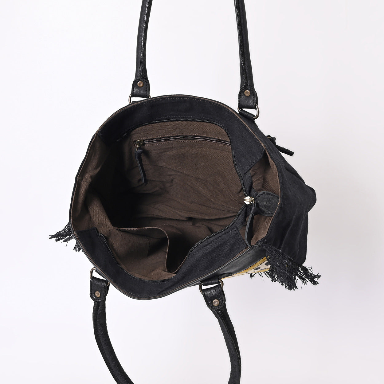 Yellow Palm Small Weekender