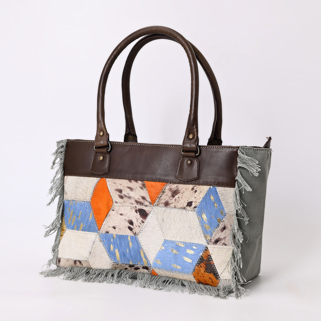 Diamond Rainbow Tote Bag