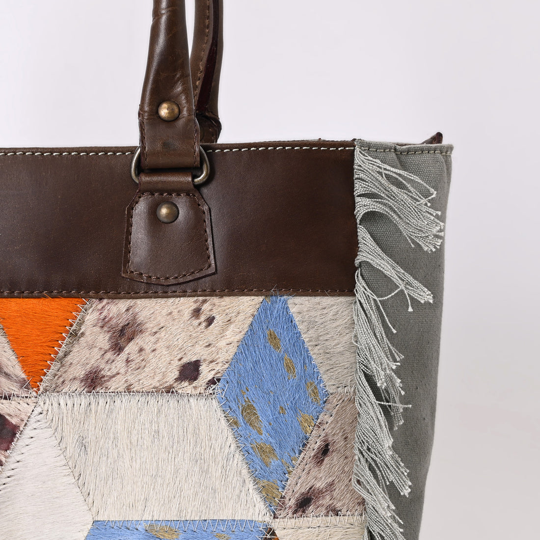 Diamond Rainbow Tote Bag