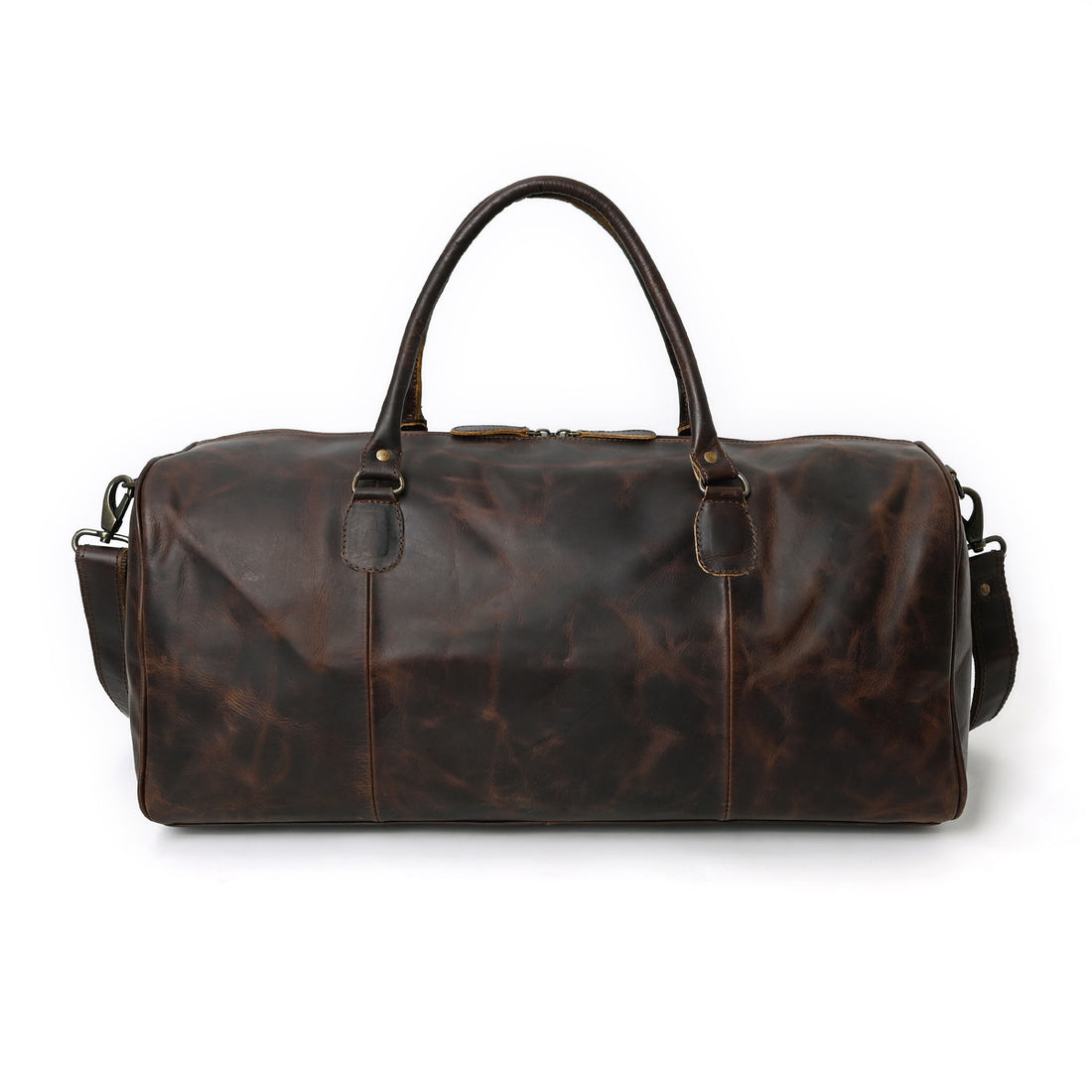 Rusty Hunter Leather Messenger Bag