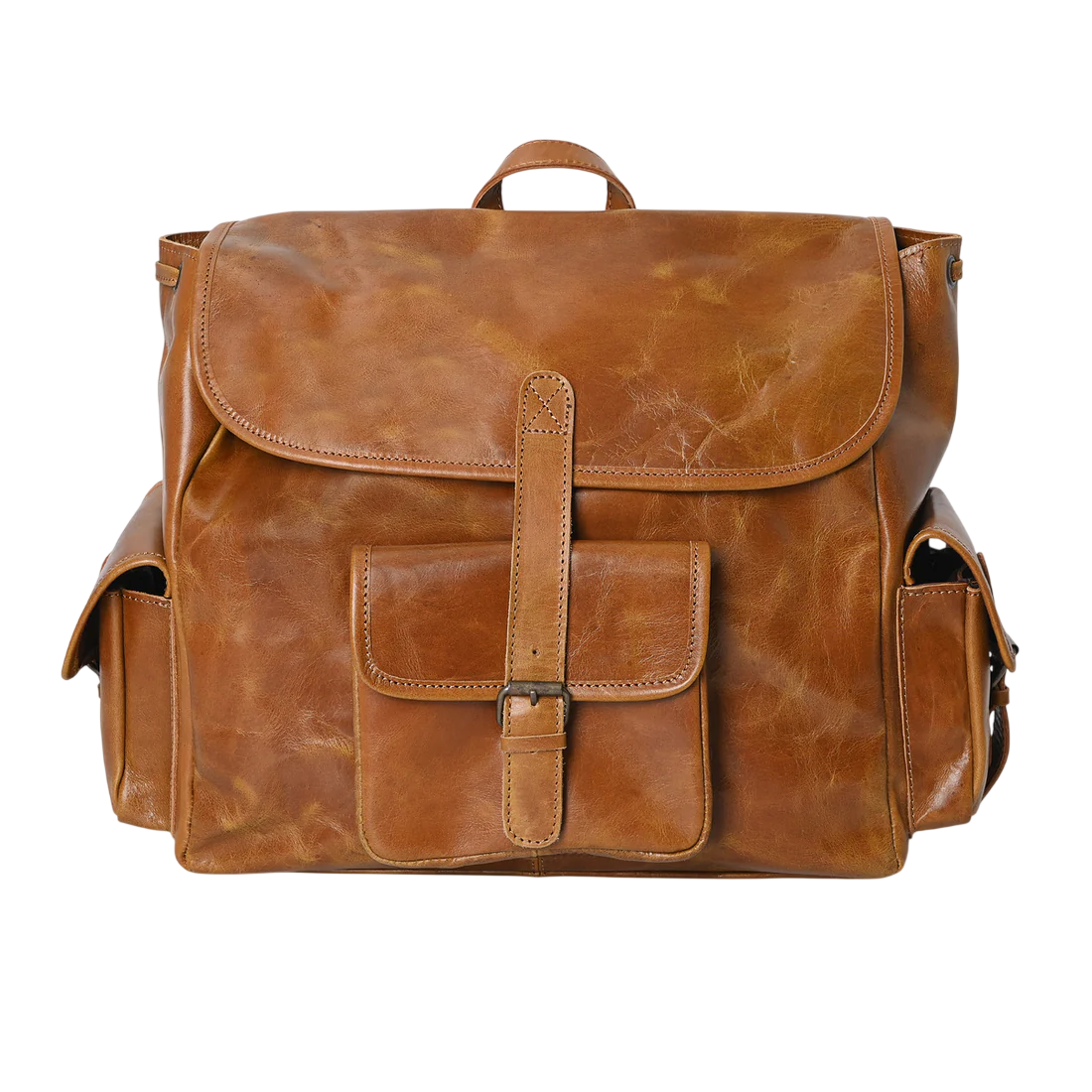 Camilio Backpack Bag | Hard Wax Hunter Leather Backpack