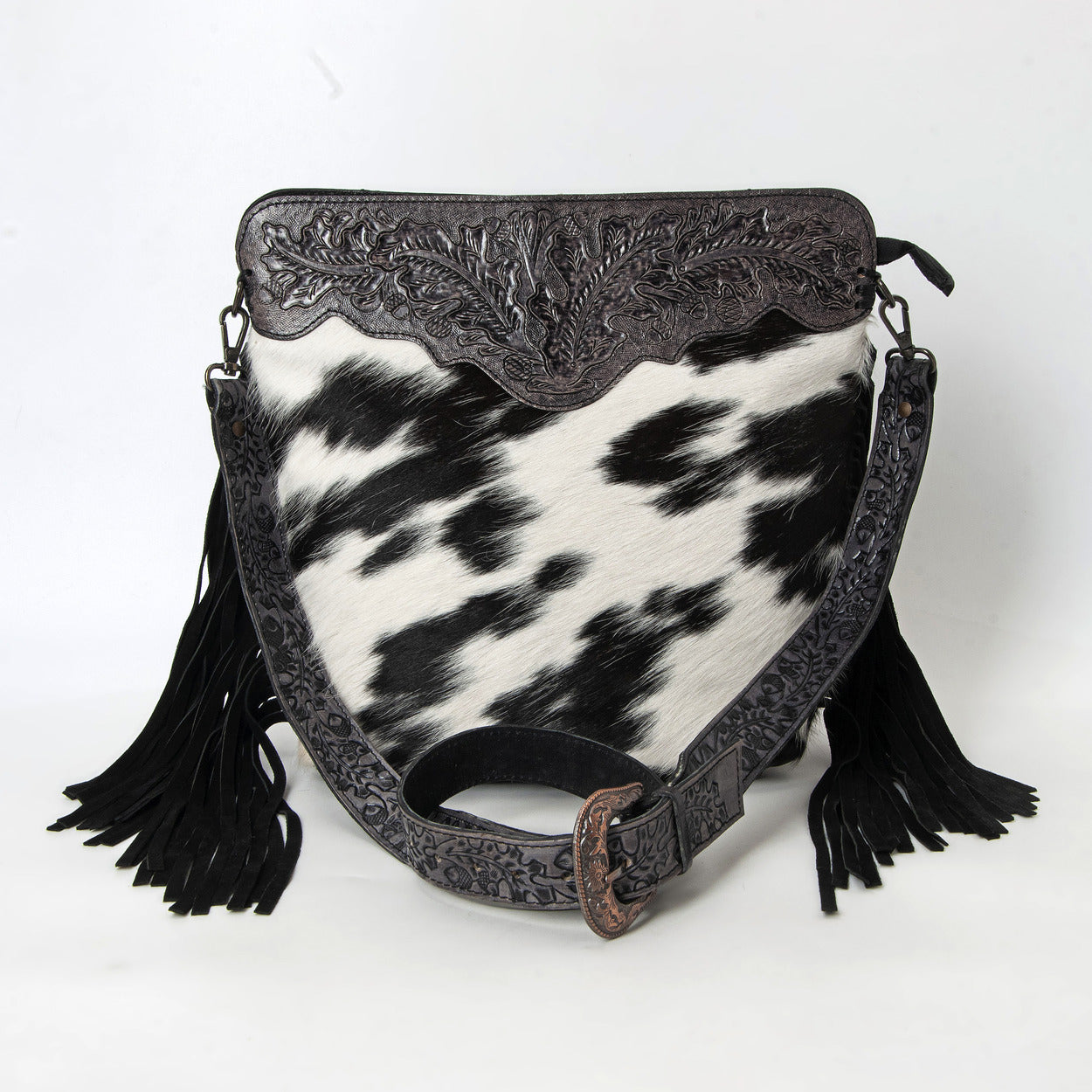 Amanda Tooled Crossbody Bag