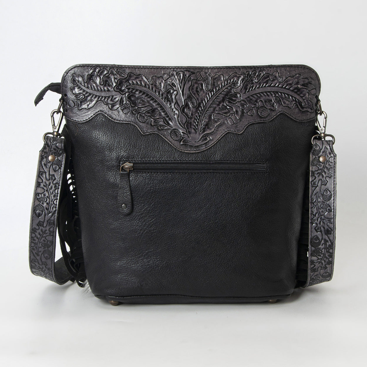 Amanda Tooled Crossbody Bag