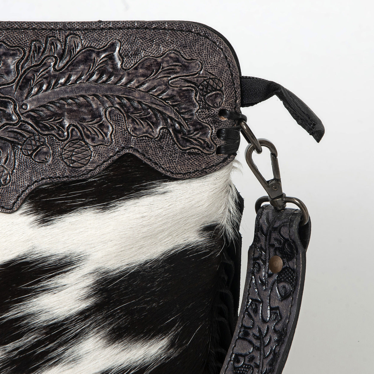 Amanda Tooled Crossbody Bag