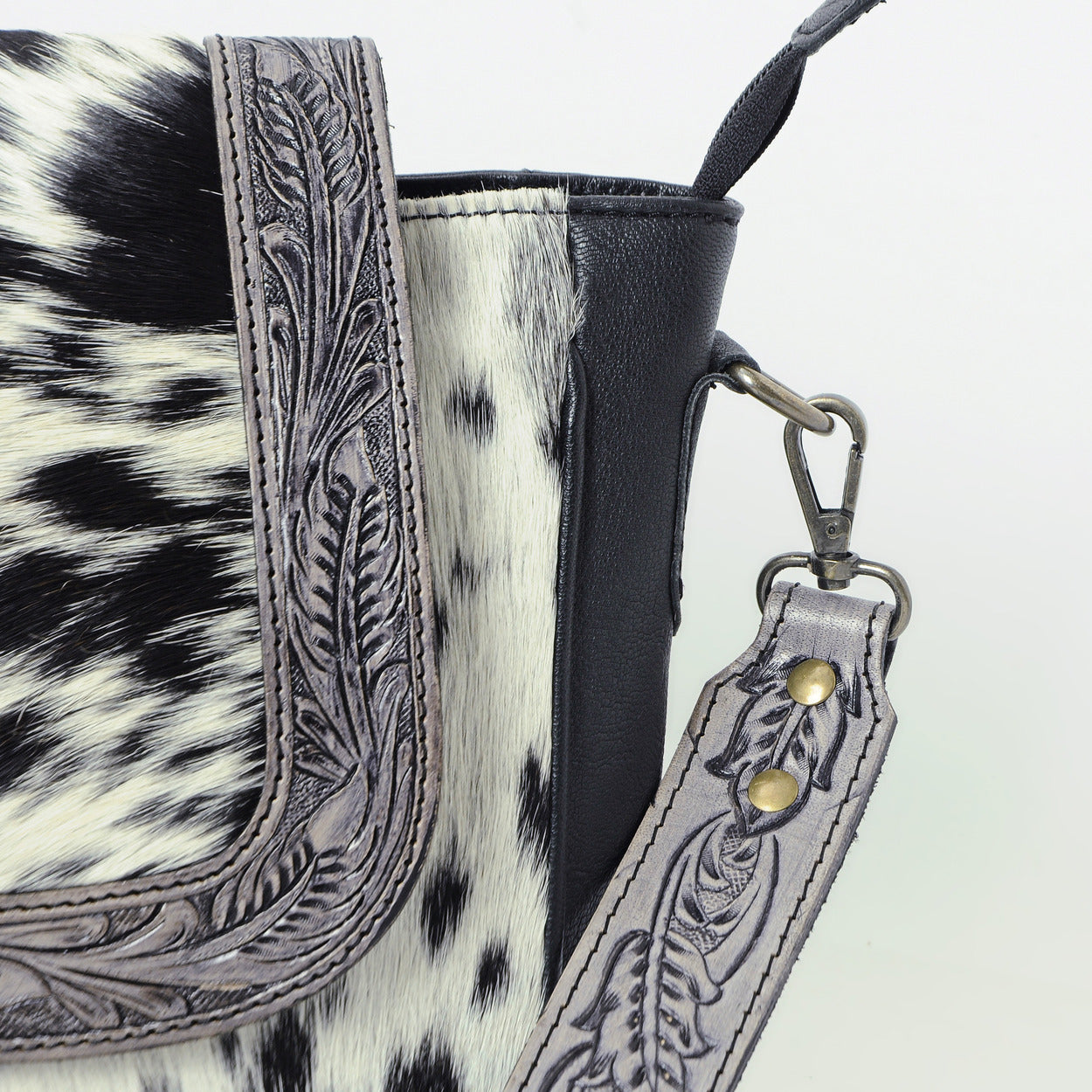 Smoky Tooled Leather Bag