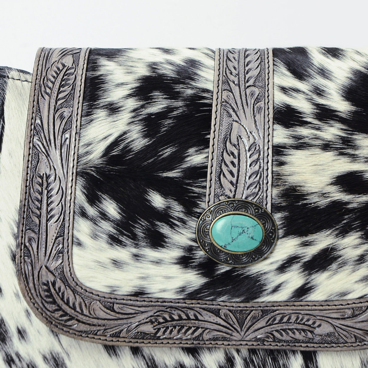 Smoky Tooled Leather Bag