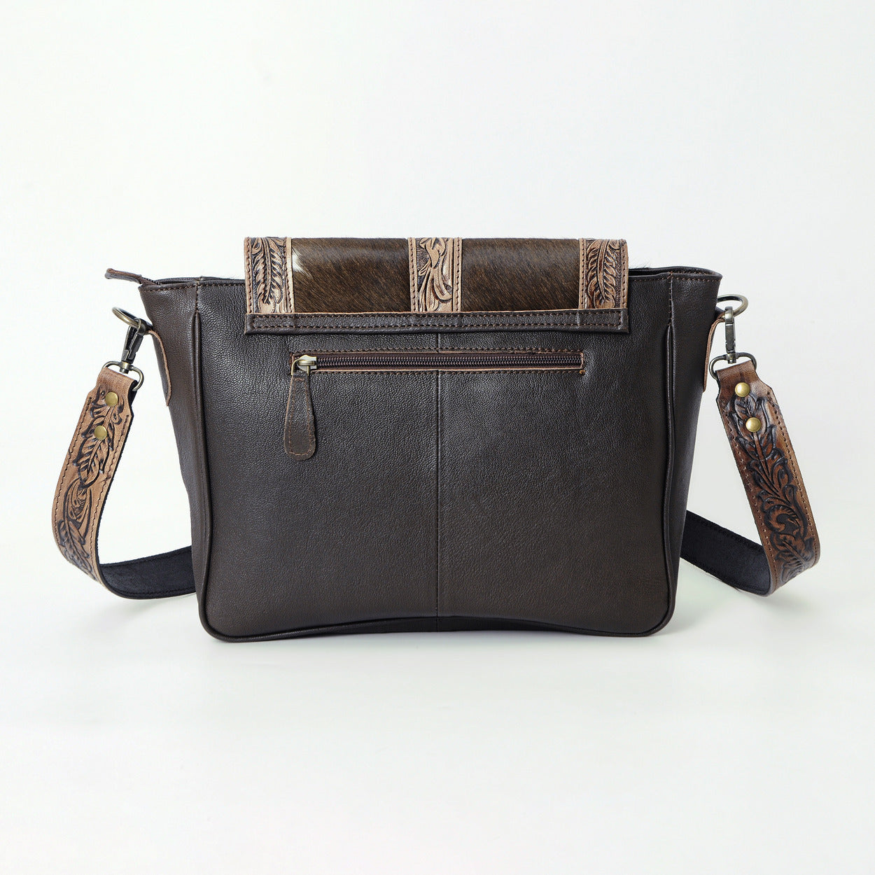 Smoky Tooled Leather Bag