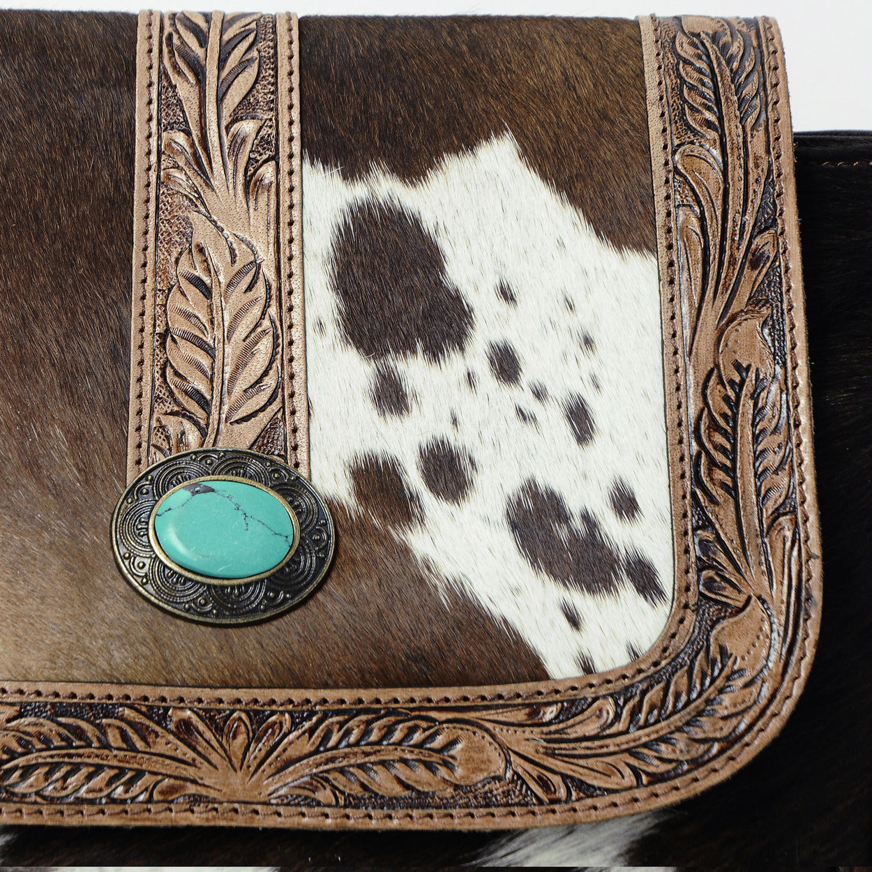 Smoky Tooled Leather Bag