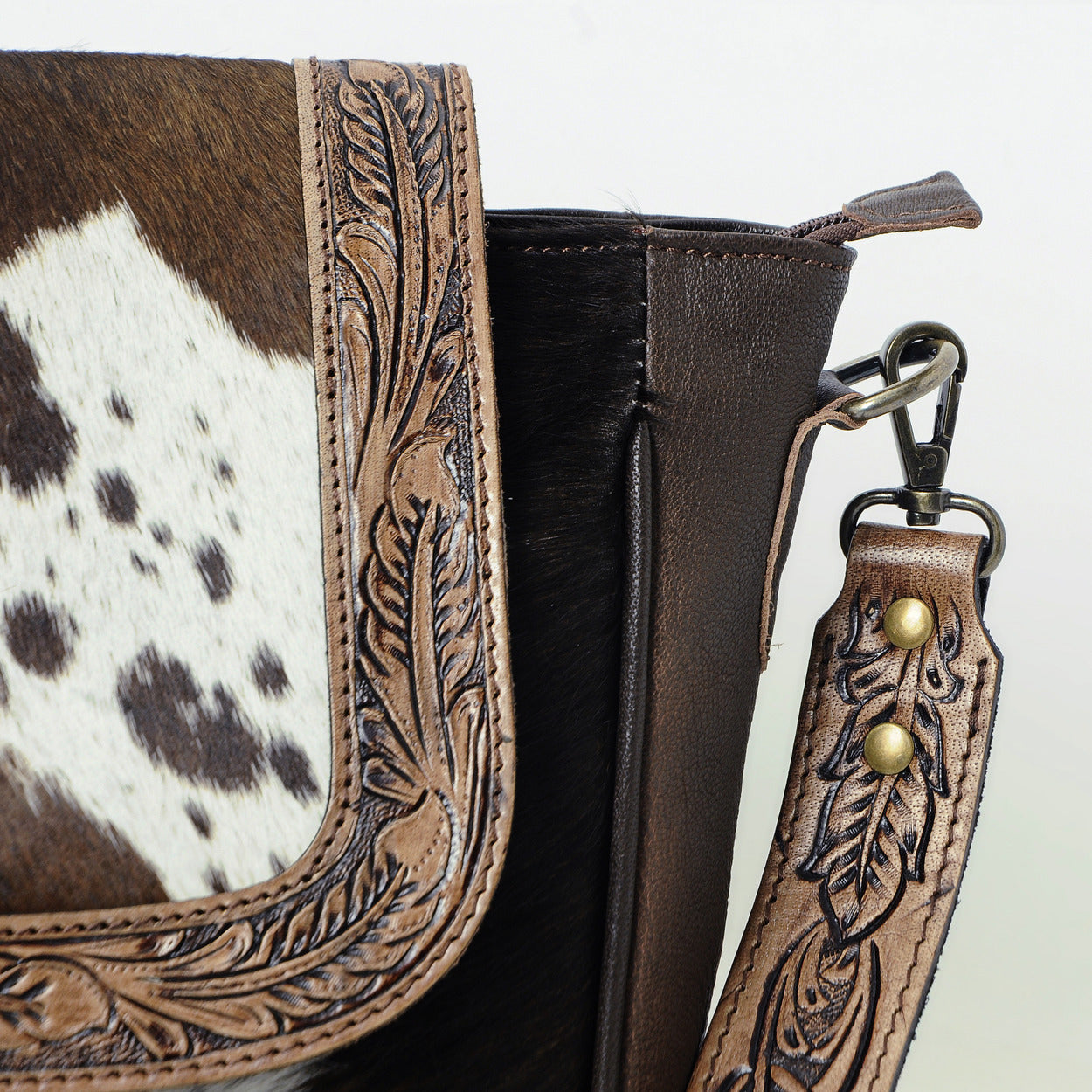 Smoky Tooled Leather Bag