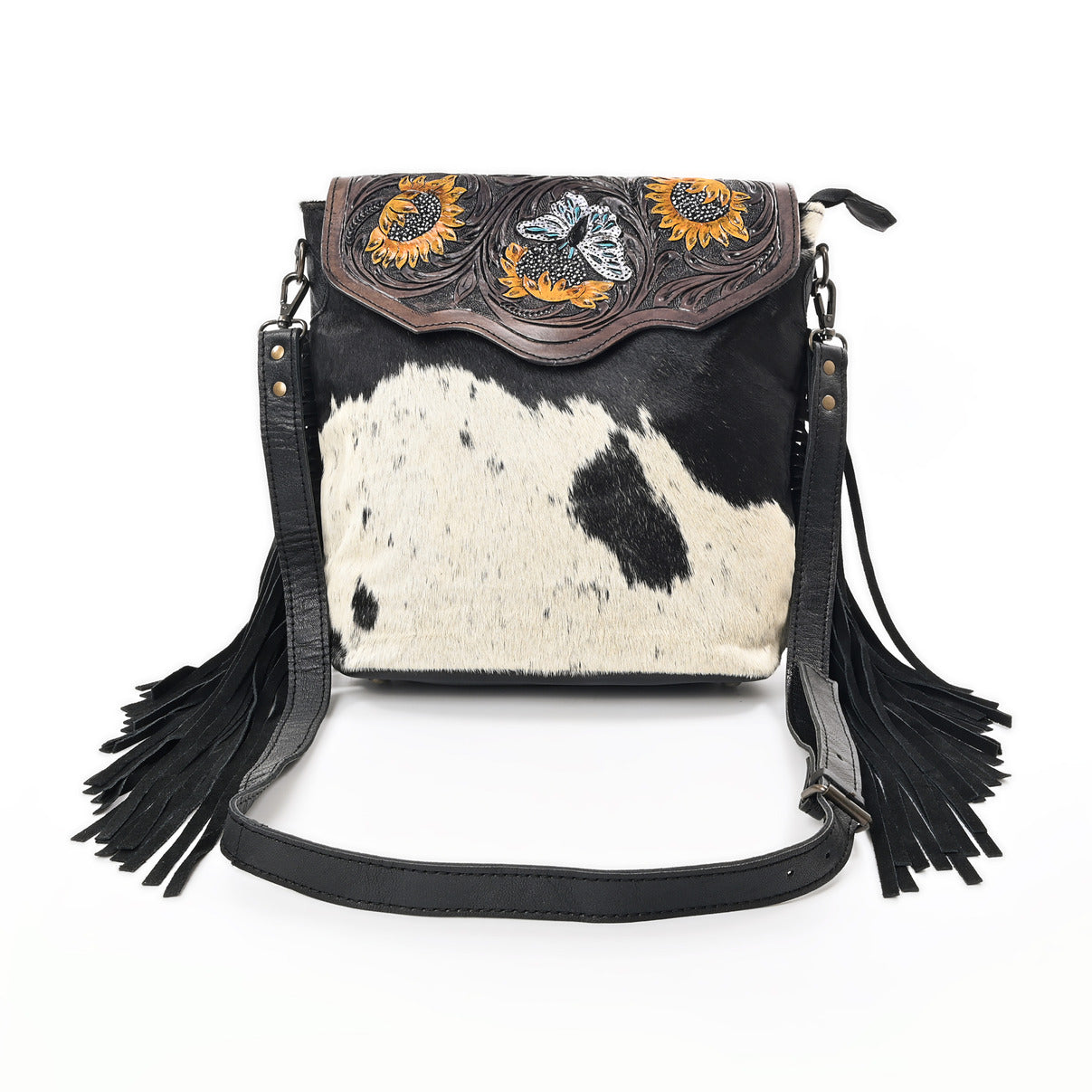 Butterfly Nectar Tooled Bag
