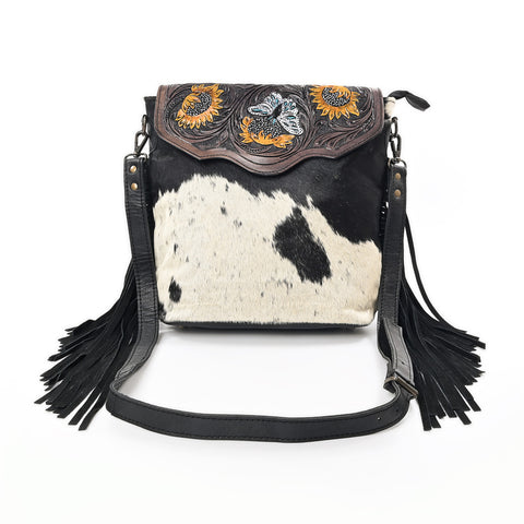 Butterfly Nectar Tooled Bag