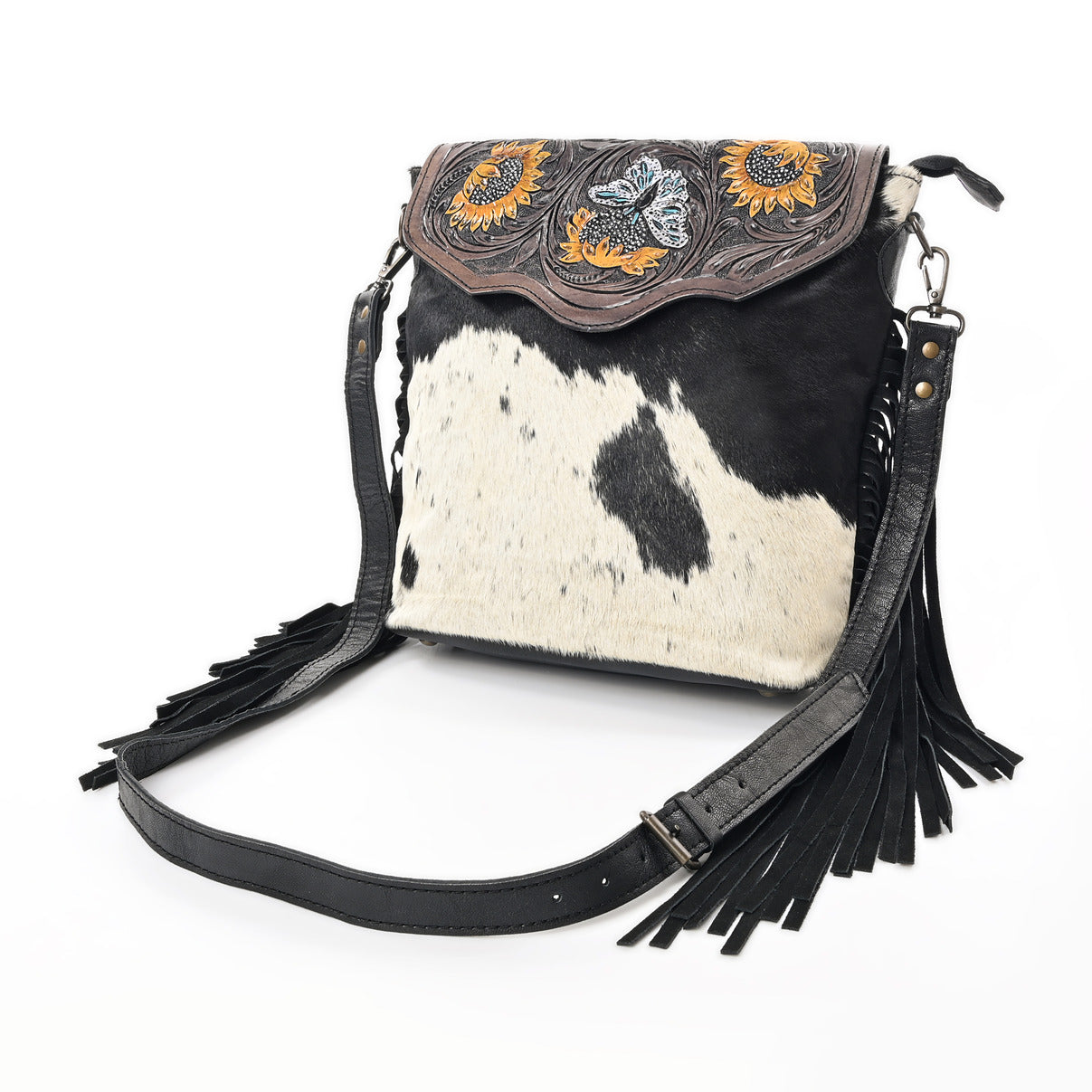 Butterfly Nectar Tooled Bag